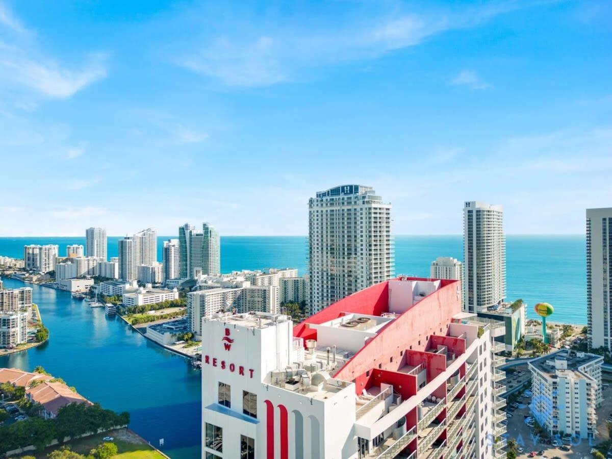Infinite View With Balcony,Pool Plus Near Beach Hallandale Beach Eksteriør bilde