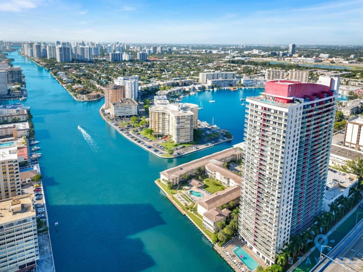 Infinite View With Balcony,Pool Plus Near Beach Hallandale Beach Eksteriør bilde