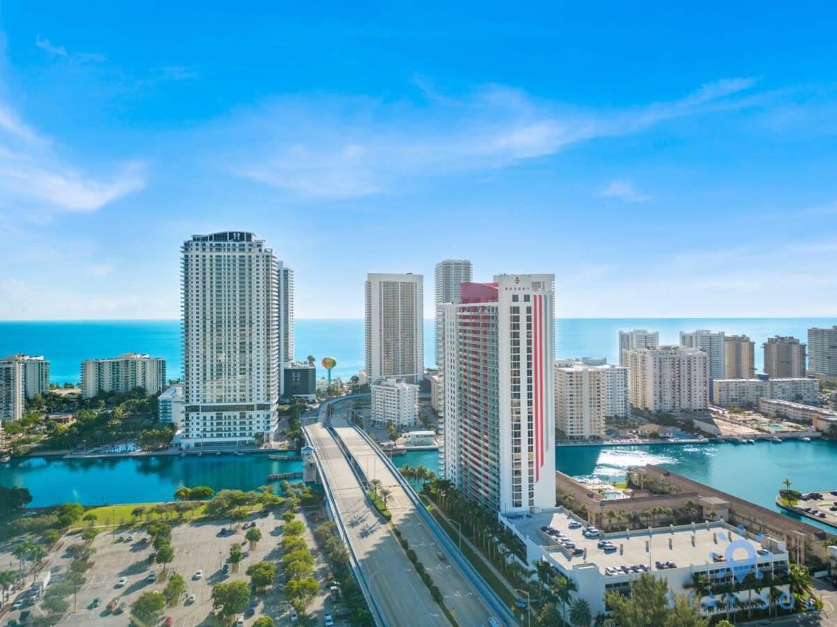 Infinite View With Balcony,Pool Plus Near Beach Hallandale Beach Eksteriør bilde