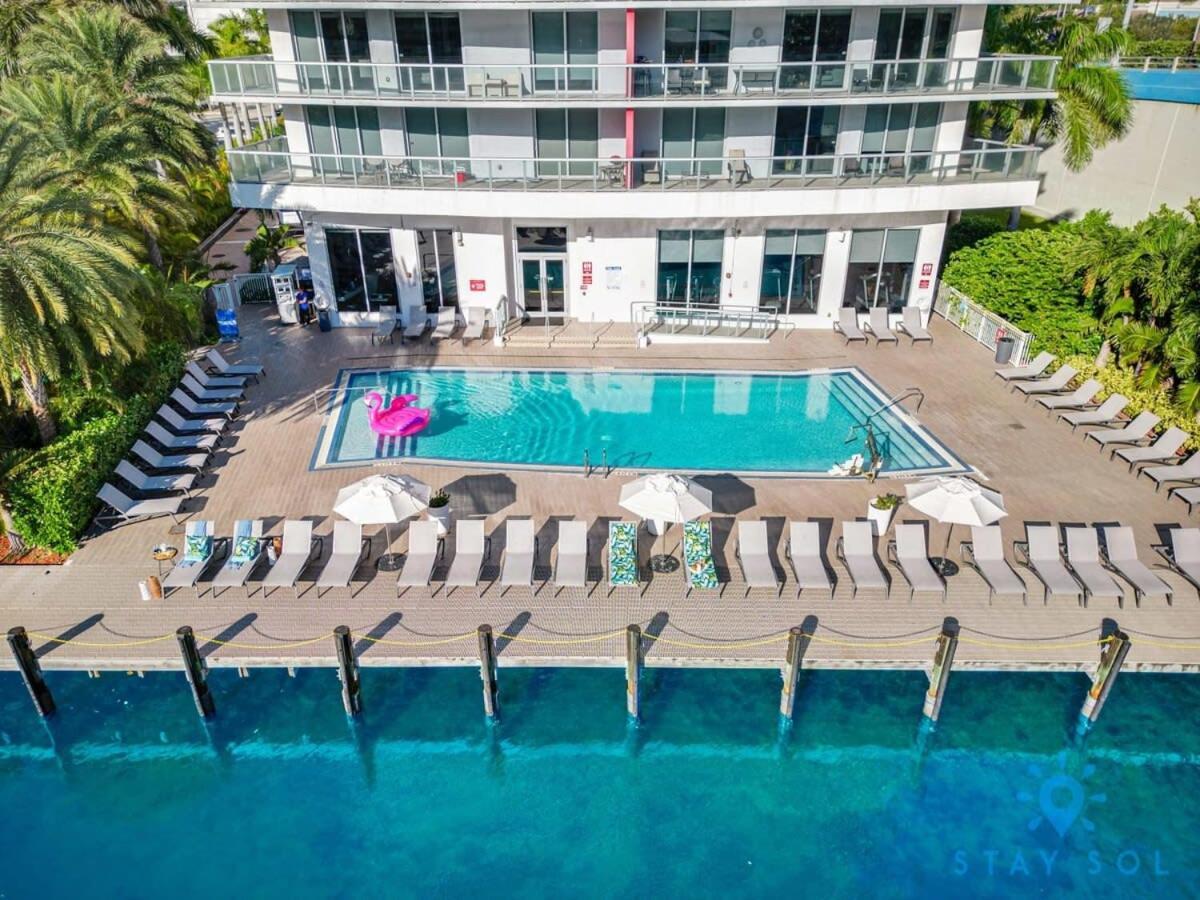 Infinite View With Balcony,Pool Plus Near Beach Hallandale Beach Eksteriør bilde