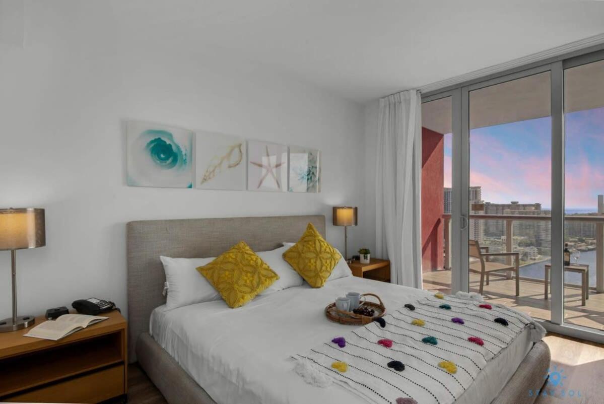Infinite View With Balcony,Pool Plus Near Beach Hallandale Beach Eksteriør bilde