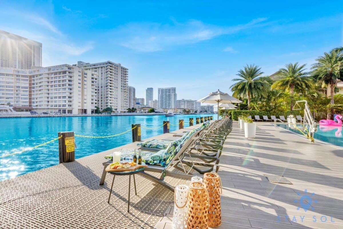 Infinite View With Balcony,Pool Plus Near Beach Hallandale Beach Eksteriør bilde